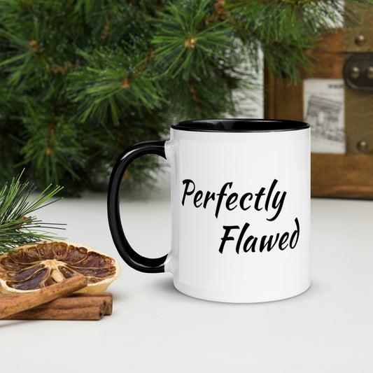 Perfectly Flawed: Mug with Color Inside